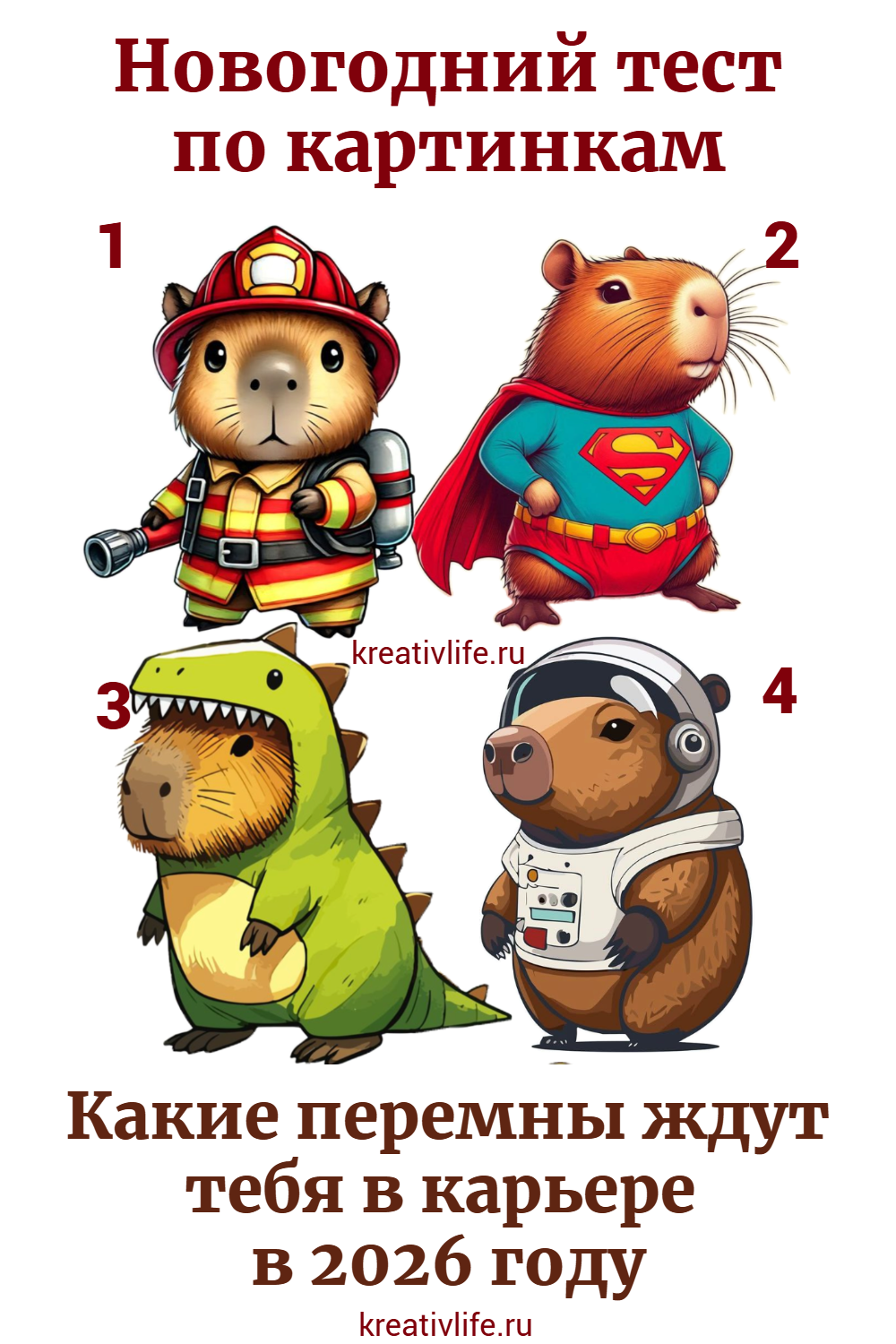 новогодний тест по картинкам