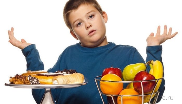 Правильное питание для детей и подростков