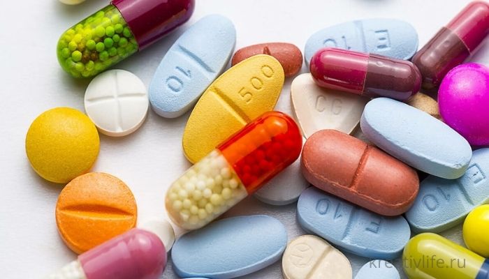 Лечение таблетками и медикаментами