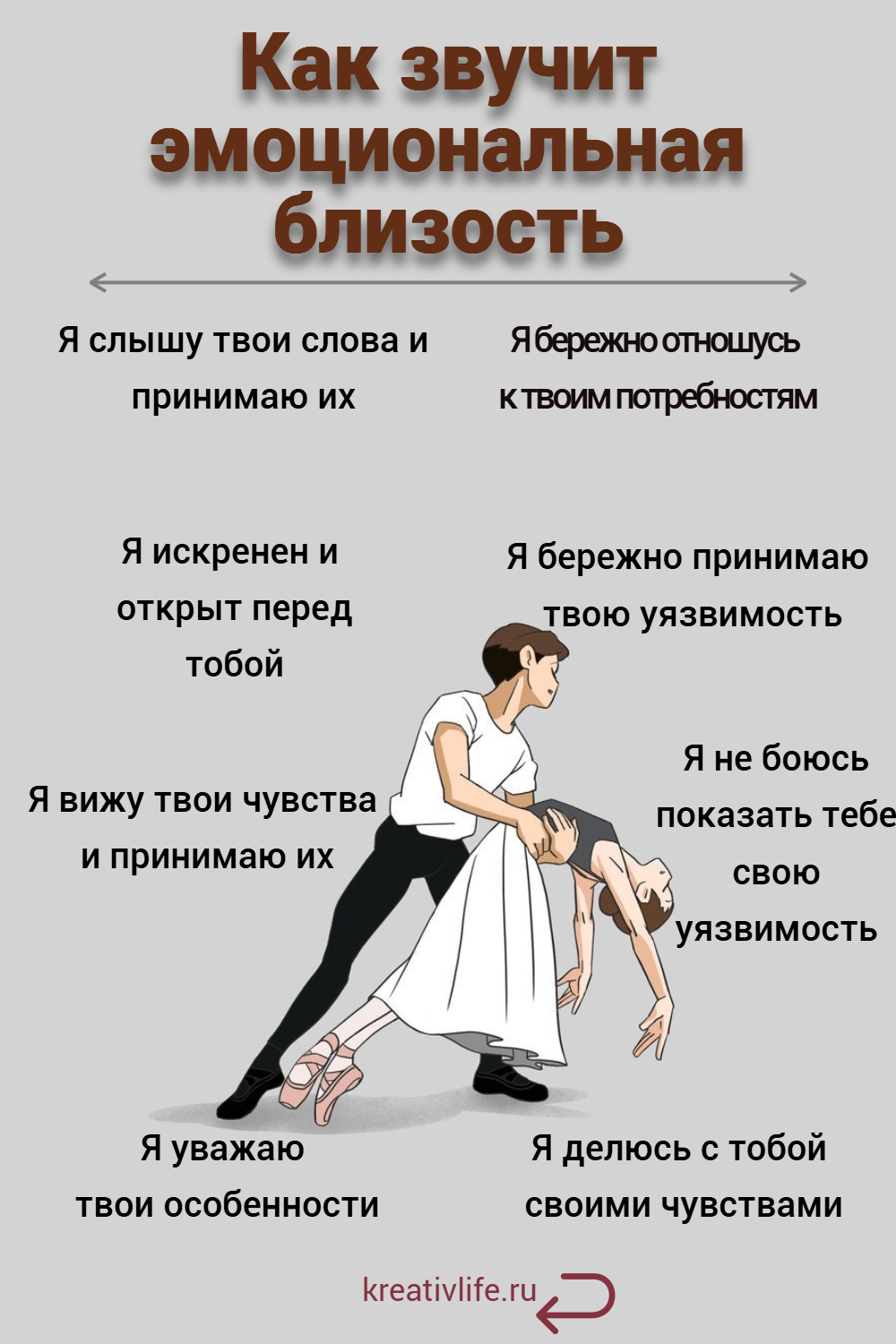 Как звучит эмоциональная близость