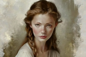 женщина, девушка, уверенная в себе, портрет