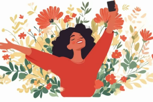 радость, счастье, забота о себе