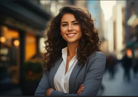 деловая, успешная женщина