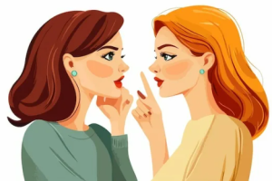 женщины, разговор, диалог